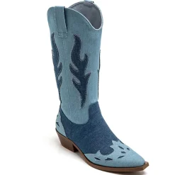 SHOES Abby Dame cowboystøvle 9632A - Jeans Outlet