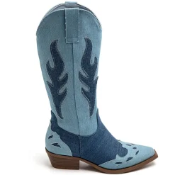 SHOES Abby Dame cowboystøvle 9632A - Jeans Outlet