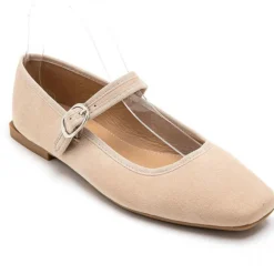 SHOES Adina Dame ballerinaer 1772 - Beige Online
