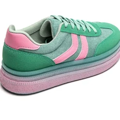 SHOES Agnes dame sneakers 8999 - Green Hot