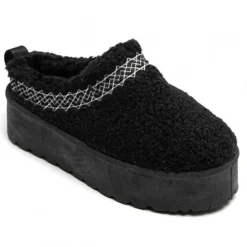 SHOES Aimee dame bamsestøvler 8909 - Black