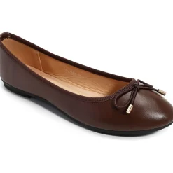 SHOES Alli dame ballerinasko VG256 - Marrone New