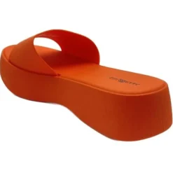 SHOES Alya dame slippers 1118 - Orange Online
