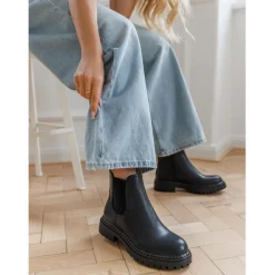 SHOES Amaris dame støvler 2516A - Black Clearance