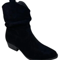 SHOES Angelique dame cowboystøvler 5151 - Black Sale