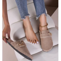 SHOES Anika dame sandaler LB510-133 - Kaki New