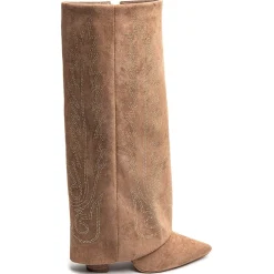 SHOES Annabelle dame støvler 7675A - Camel Discount