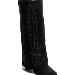 SHOES Annabelle dame støvler 7675A - Black Clearance