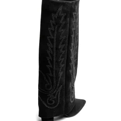 SHOES Annabelle dame støvler 7675A - Black Clearance