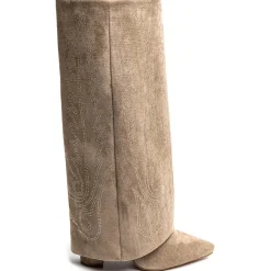 SHOES Annabelle dame støvler 7675A - Kaki New