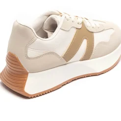 SHOES Annick dame sneakers 8917 - Beige Best