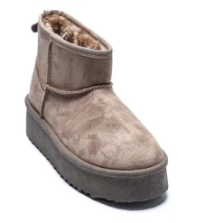 SHOES Ariane dame bamsestøvler WD145 - Kaki Best