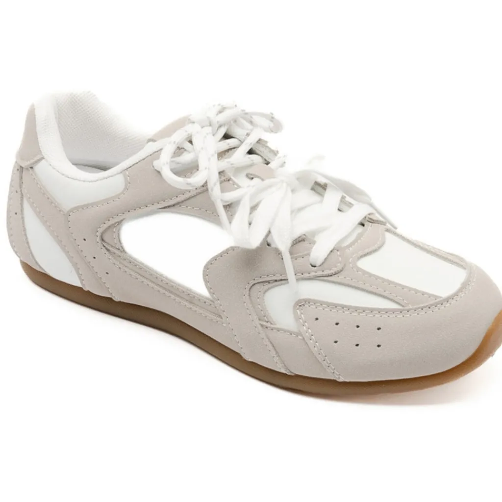 SHOES Beatrice dame sneakers 6506 - White Discount