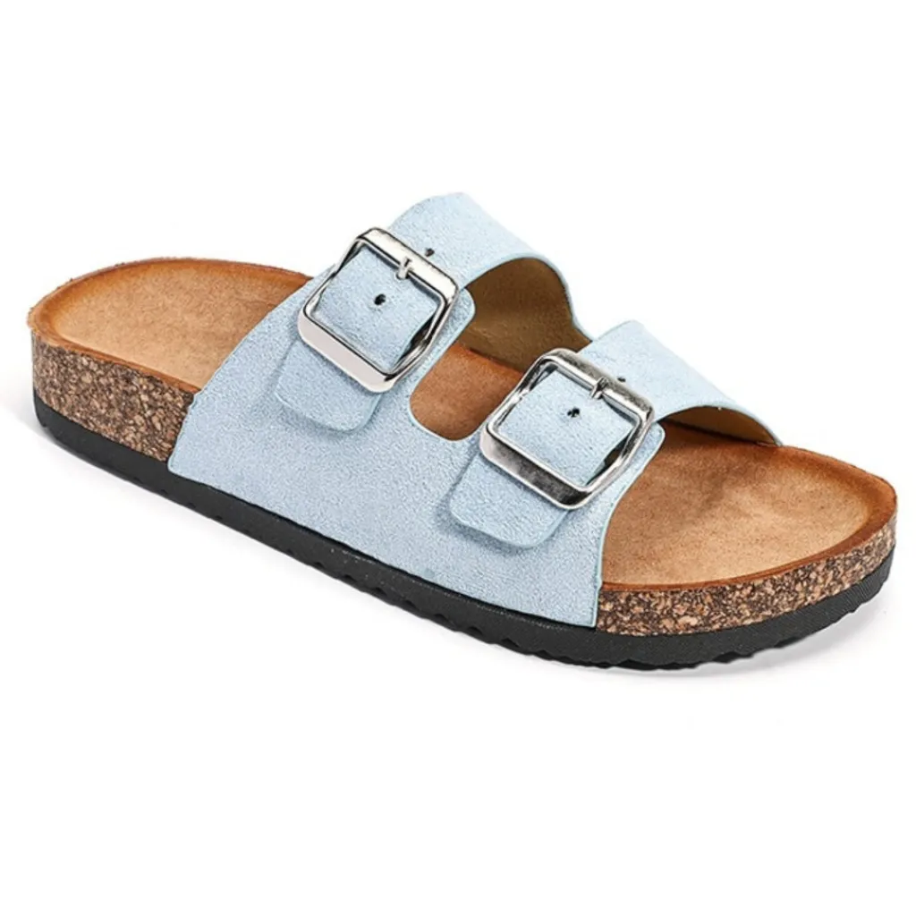 SHOES Bertha dame sandaler WD295 - Celeste Clearance