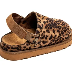 SHOES Berthe dame sandaler 5260 - Leopard Discount