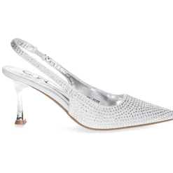 SHOES Blanche dame sko 7077 - Silver Online