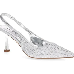 SHOES Blanche dame sko 7077 - Silver Online