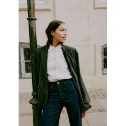 b.young dame blazer BYDANTA - Black Melange