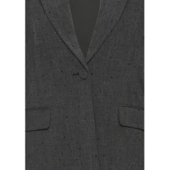 b.young dame blazer BYDANTA - Black Melange