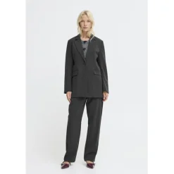 b.young dame blazer BYDANTA - Black Melange