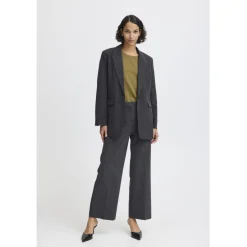 b.young dame blazer BYDANTA - Black Melange Best