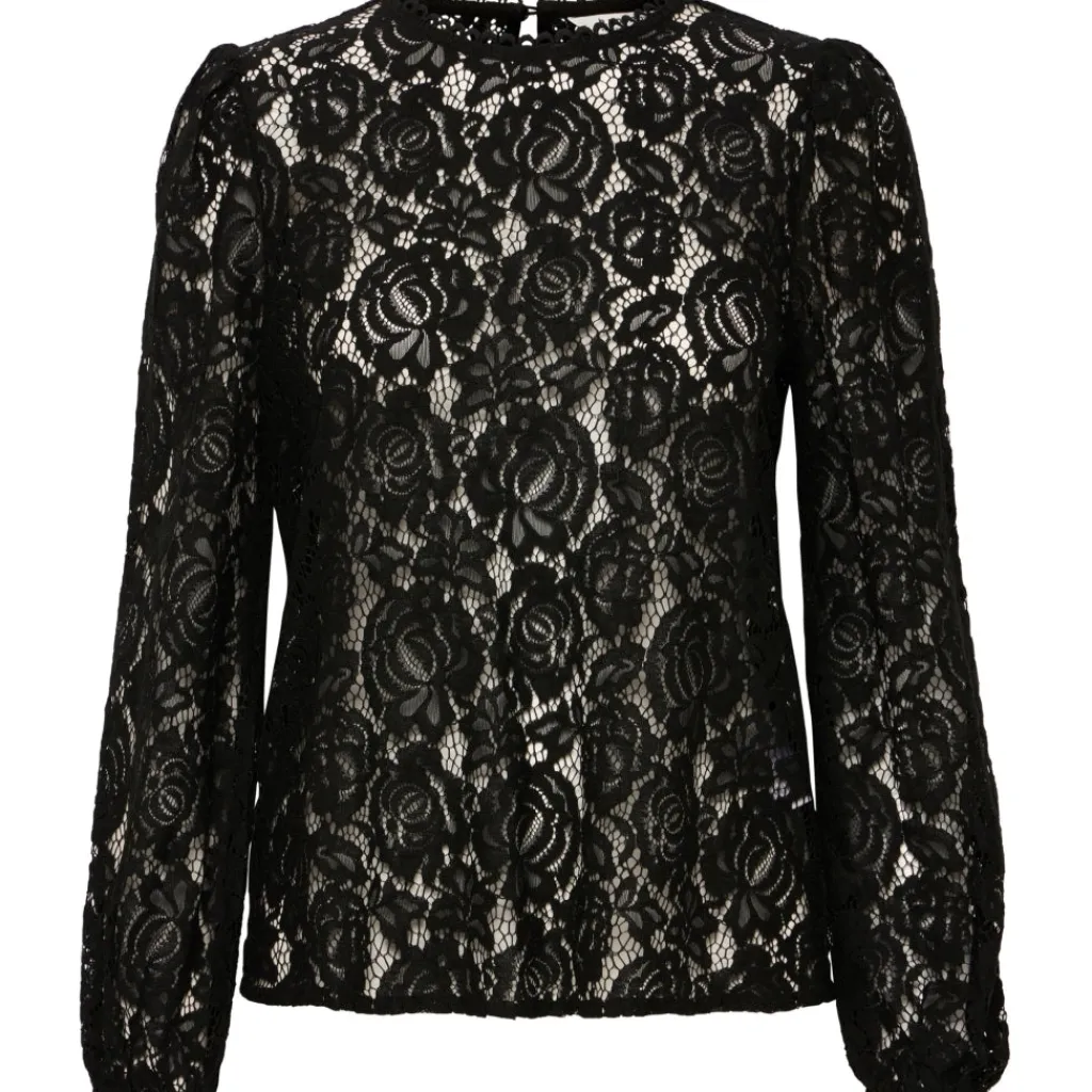 b.young Dame Bluse BXGILACE - Black Hot
