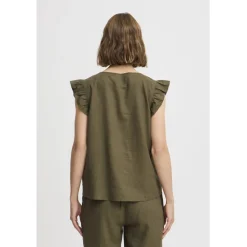 b.young dame bluse BYFALAKKA - Kalamata Hot