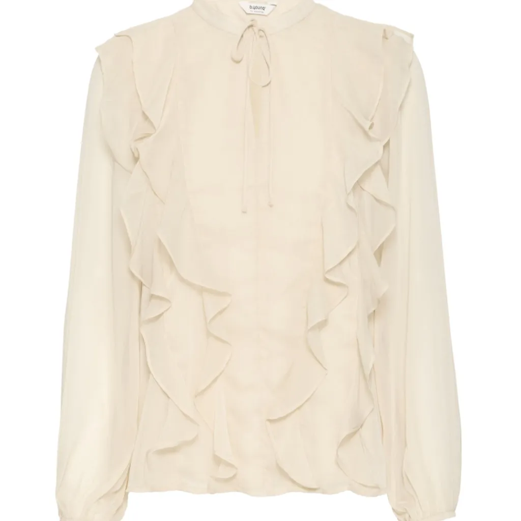 b.young dame bluse BYGIJO - Oatmeal New