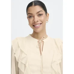 b.young dame bluse BYGIJO - Oatmeal New