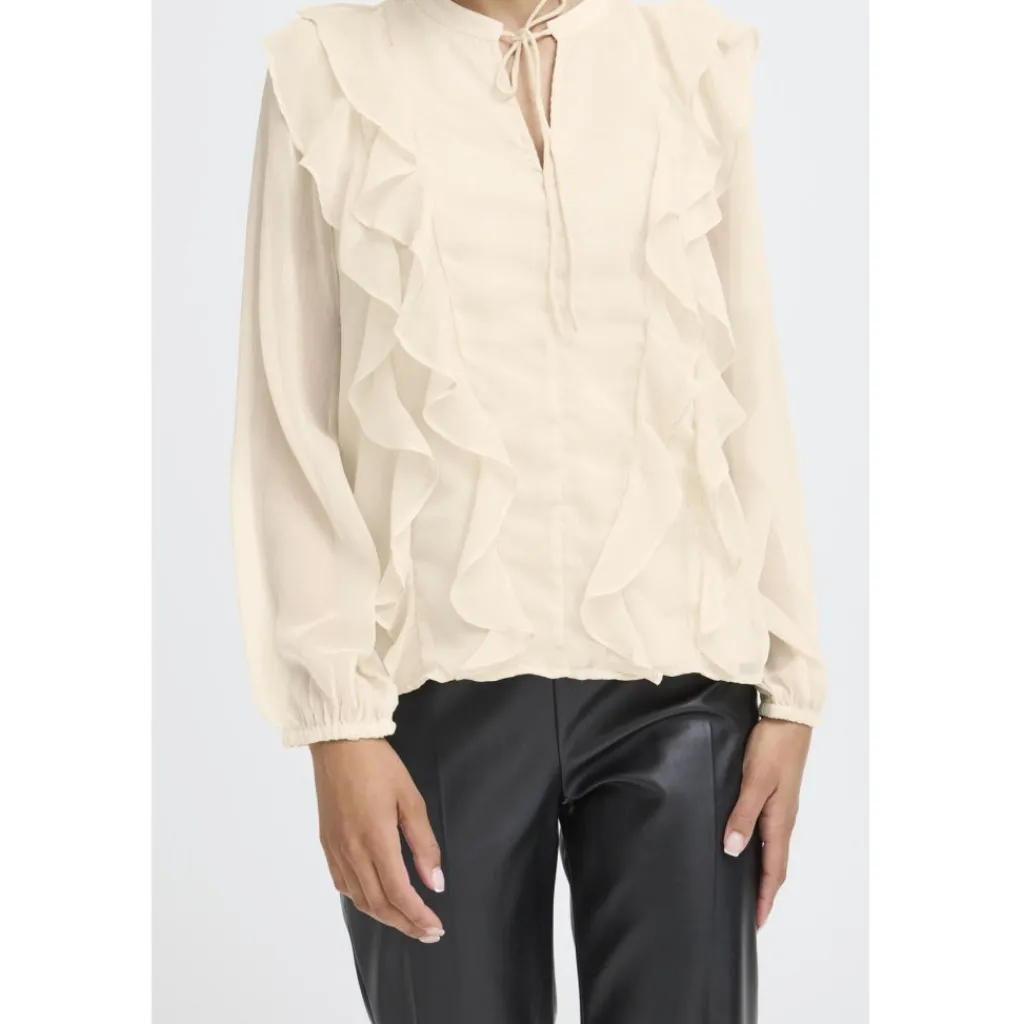 b.young dame bluse BYGIJO - Oatmeal New