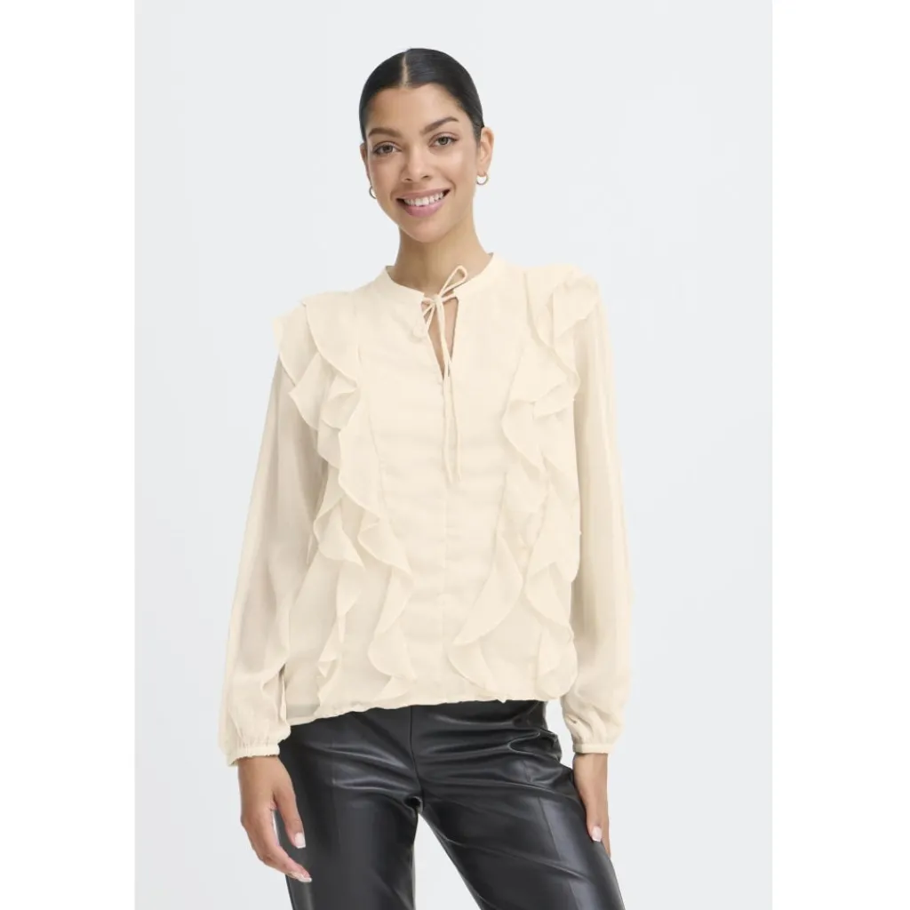 b.young dame bluse BYGIJO - Oatmeal New
