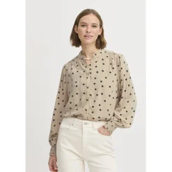 b.young dame bluse BYJOSA - Humus Dot Outlet