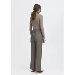 b.young dame bukser BYDANTA - Walnut Melange Online