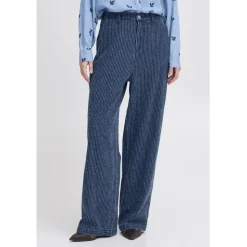 b.young dame bukser BYKANILLA - Mid Blue Denim Discount