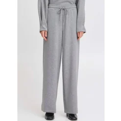 b.young DAME BUKSER BYPUSTI - Mid Grey Melange Best