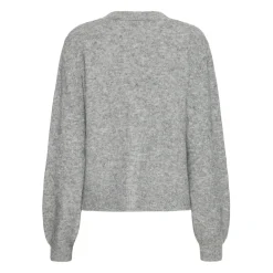 b.young dame cardigan BXOMEA - Mid Grey Melange New