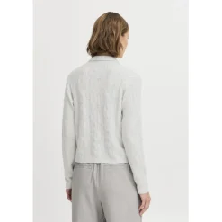 b.young dame cardigan BYMIFFA - Light Grey Melange Hot