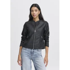 b.young dame jakke BYACOM - Black Best