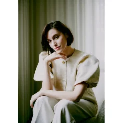 b.young dame jakke BYDARIELLA - Oatmeal Hot