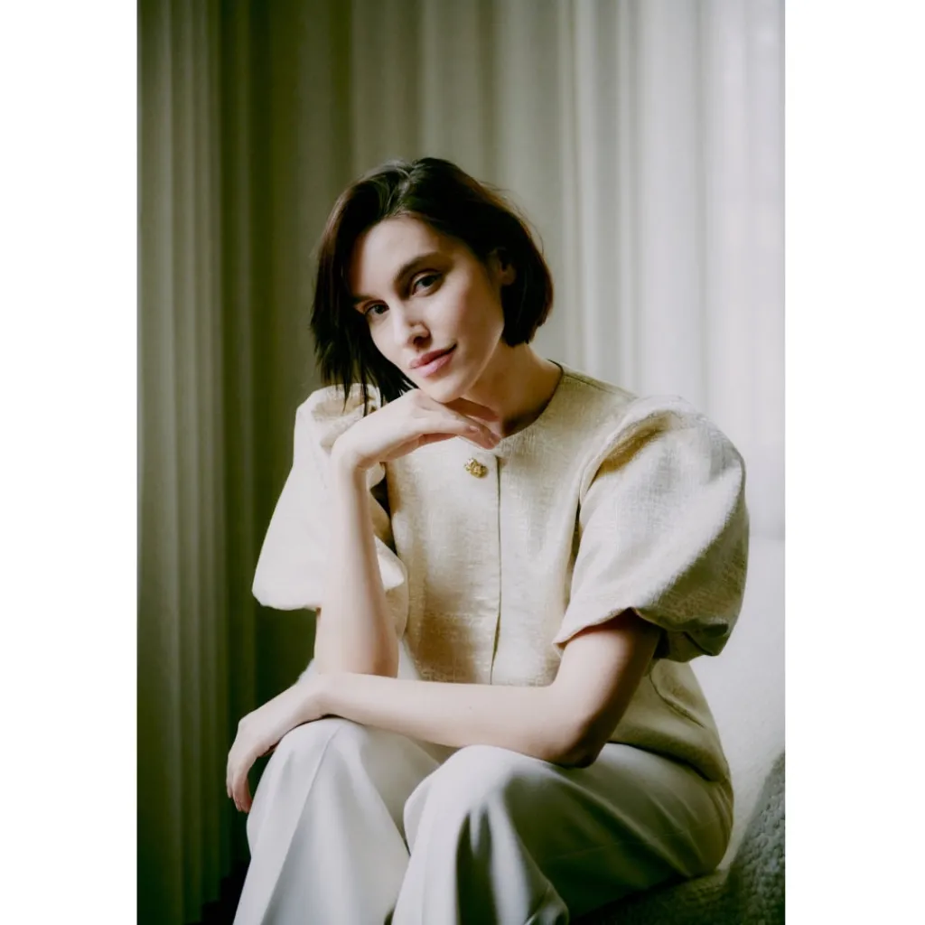 b.young dame jakke BYDARIELLA - Oatmeal Hot