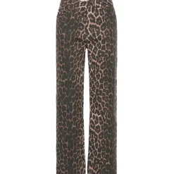 b.young DAME JEANS BYKENNA - Denim Leopard Mix Discount