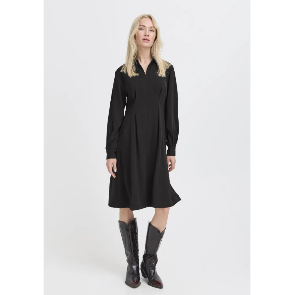 b.young dame kjole BYDAMAI - True Black New