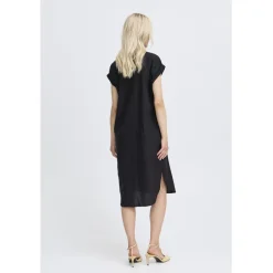 b.young dame kjole BYFALAKKA - Black