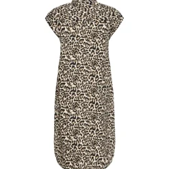 b.young dame kjole BYFALAKKA - Rainy Day Leopard Mix Online