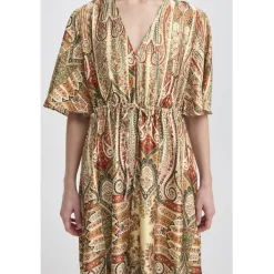 b.young dame kjole BYFARINELA - Multi Paisley Outlet
