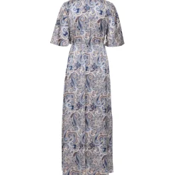 b.young dame kjole BYHILLY - Blue Paisley Mix Online