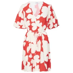 b.young dame kjole BYIBINE - Flame Flower Mix Discount