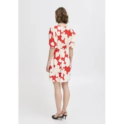 b.young dame kjole BYIBINE - Flame Flower Mix Discount