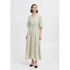b.young dame kjole BYJANNIKE - Tea Paisley Mix New
