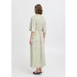 b.young dame kjole BYJANNIKE - Tea Paisley Mix New